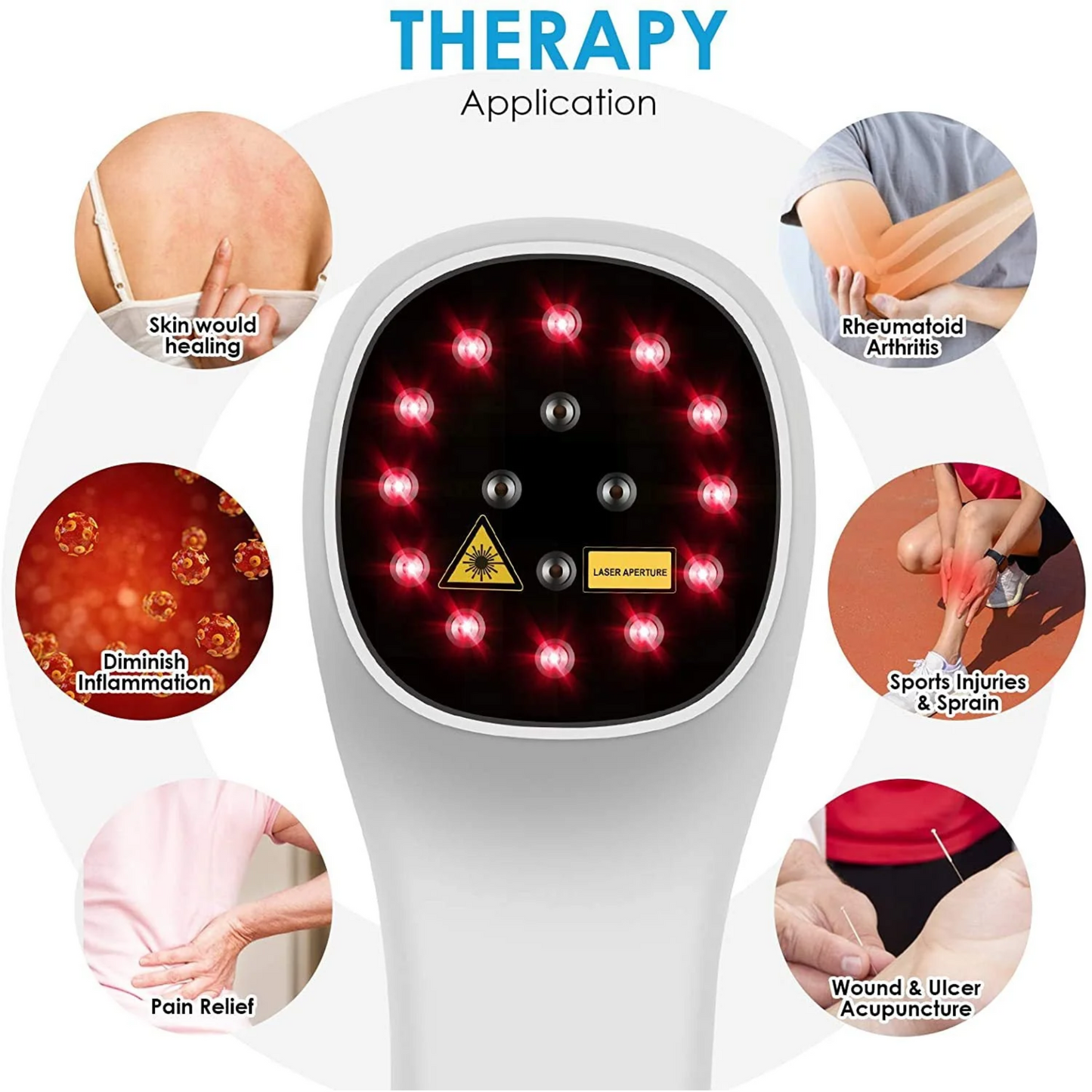 LLLT Cold Laser Therapy Device|Handheld Red Light Therapy | Best At home Cold Laser Red Light Therapy Device