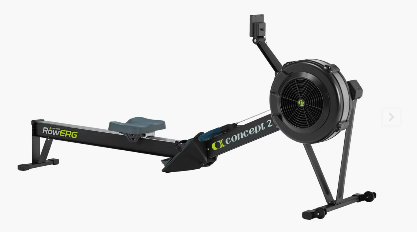 Concept2 RowErg Indoor Rowing Machine – PM5 Monitor, Device Holder, Model D, Adjustable Air Resistance, Easy Storage