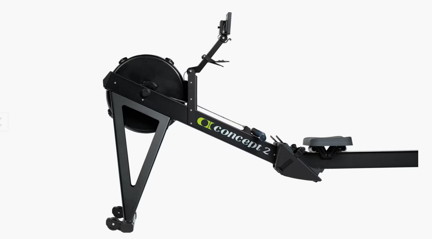 Concept2 RowErg Indoor Rowing Machine – PM5 Monitor, Device Holder, Model D, Adjustable Air Resistance, Easy Storage