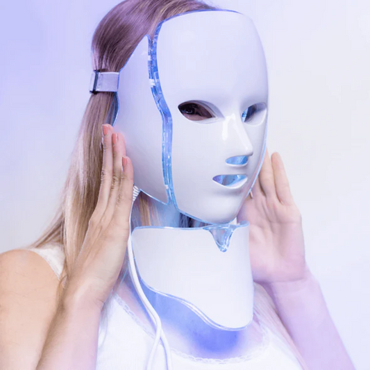 7 Colors LED Photon Light Therapy Mask - Face And Neck Treatment